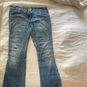 Light Blue Flare & Wide Leg Jeans